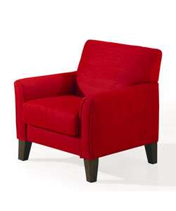 Cranberry Red Stationary Chair  
