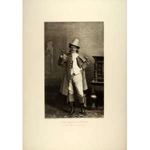 com 1887 Photogravure Joseph Jefferson Actor Bob Acres Rivals Comedy 