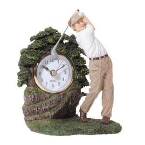 Swinging Golf Clock 