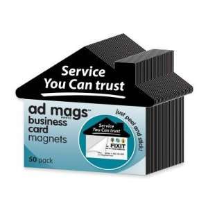  Magna Visual Business Card Magnet (AM54): Office Products