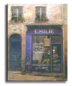 Emilie by Chiu Tak Hak Stretched Canvas Art  Overstock