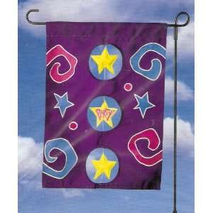  Decorative Mini Flag   Party Flag with Spinners 13 X 18 