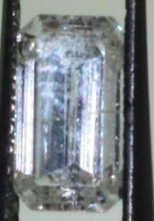 Clarity Enhanced emerald loose diamond 1.03ct I1 H  