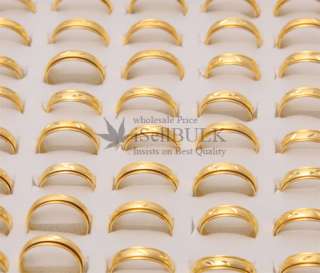 25PCS Awesome wholesale lot gold plated GP spinner rings Vintage 