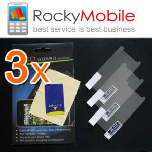3x CLEAR Screen Protector Nokia C6 01  