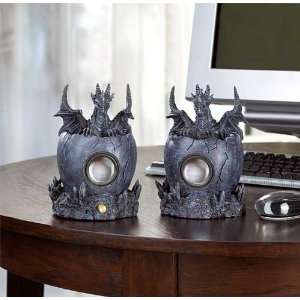  Black Dragon Computer Speakers