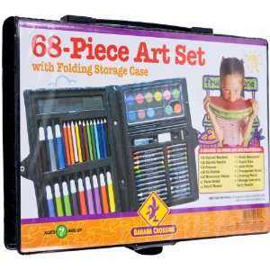   68 Piece Art Set with Storage Case by Banana Crossing 