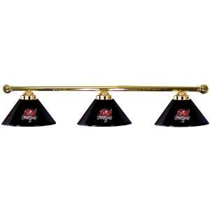   Bay Buccaneers Three Shade Metal Billiard Lamp: Sports & Outdoors