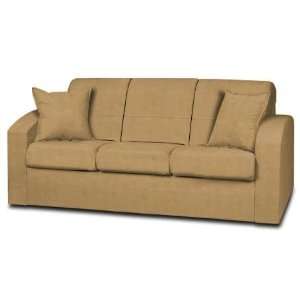  Mission Buff Faux Leather Brook Couch