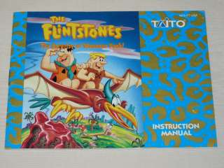The Flintstones Surprise at Dinosaur Peak with Manual Nintendo NES 