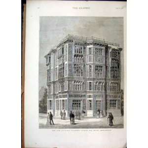  1876 National Training School Music Kensington Print