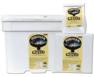   Peruvian Seabird Guano 2.2 lbs organic fertilizer plant nutrient
