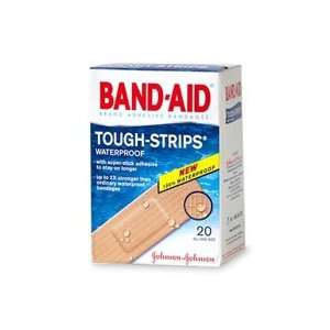  Band Aid Tough Strips Waterproof 20: Health & Personal 