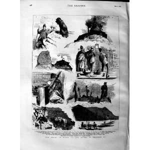  1883 WALES ASCENT SNOWDON MOUNTAIN DOG HORSE ELEPHANT 