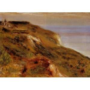  Oil Painting The Varangeville Church and the Cliffs 