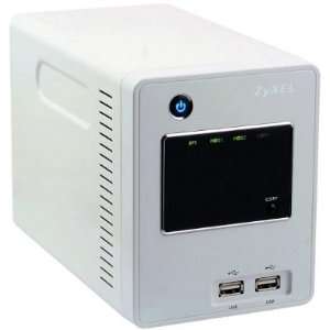  ZyXEL NSA 220 2 Bay Network Attached Storage Library 