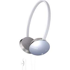   Headset with In Line Volume Microphone   Blue