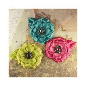     Fabric Flower Embellishments   Foxy Arts, Crafts & Sewing