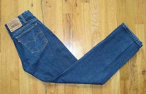   Levis Orange Tab 505 Dark Denim Jeans 30 x 30 Made in USA  