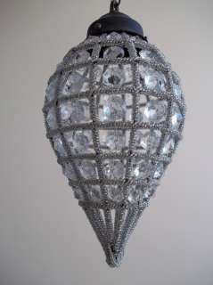 hand made crystal glass conic strawberry light lighting chandelier 