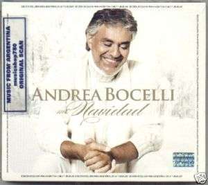 CD + DVD ANDREA BOCELLI MY CHRISTMAS MI NAVIDAD DELUXE  