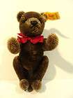    85 STEIFF MOHAIR COLLECTABLE BEAR w/ TAG AND BUTTON, WESTERN GERMANY