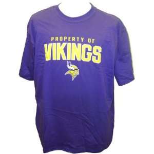    Minnesota Vikings Reebok Property Of T Shirt
