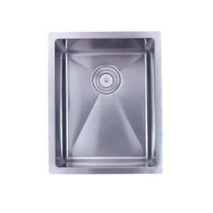 CSU1720 9 Single Bowl Sink With Double Sound Proofing Commercial Grade 