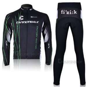 Cannondale Cycling Jersey long sleeve Set(available Size S,M, L, XL 