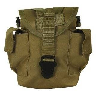 Coyote Brown Modular 1 Quart Canteen Cover (Army, Military, Police 