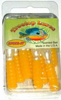 TASTY TUBE YELLOW/PEARL TAIL SCENTED 8 PCS BASS LURE  