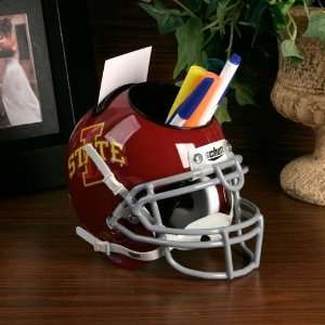  Schutt Iowa State Cyclones Red Mini Football Helmet Desk 