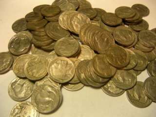   at a lot of full date buffalo nickels the time has been taken to