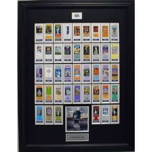  History of the Super Bowl Framed Ticket Collage Sports 