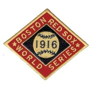  MLB World Series Logo Patches   1916 Red Sox Sports 