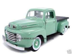 1948 FORD F 1 PICK UP GREEN 1:18 SCALE DIECAST MODEL  