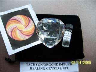 TEAR TACHYON CRYSTAL   Large & Sacred Geometry Kit  
