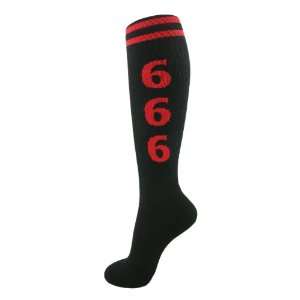 666 Unisex Socks   Devil Socks for Men & Women Toys 