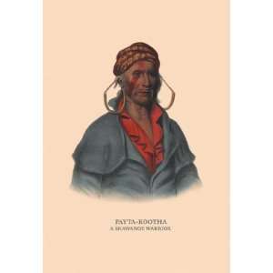 Exclusive By Buyenlarge Payta Kootha (A Shawanoe Warrior) 20x30 poster 