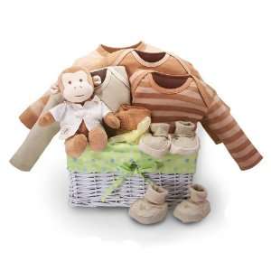 Monkey Business Organic Baby Gift Basket