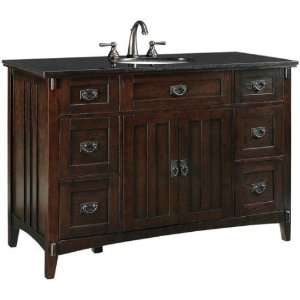   drawer Bath Vanity, 34Hx48Wx20.5D, MACINTOSH OAK