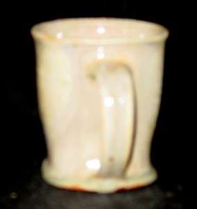 Chris Pancoe Pottery Wood fired Porcelain Tea Cup Mug  