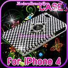 clear Glitter Rhinestone Hard Case Bling iPhone 4G 127 items in 