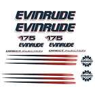 Evinrude 135hp outboard motor stickers decals graphics items in 