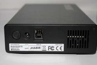 USB 3.0 External HDD Enclosure Case 3.5 SATA by Verbatim FREE SHIPPING 