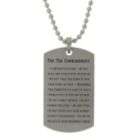   dog tag with prayer cross on 22 ball chain added on october 21 2010