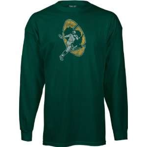  Green Bay Packers Classic NFL Throwback Logo Long Sleeve T 