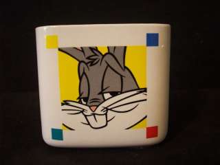 1996 BUGS BUNNY AND TAZ TOOTH BRUSH HOLDER #B886  