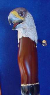 FRANKLIN MINT AMERICAN BALD EAGLE KNIFE RAY BEERS  