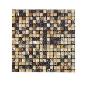 Glass Tile & Stone Copper Look Mosaic Box of 11 sheets  